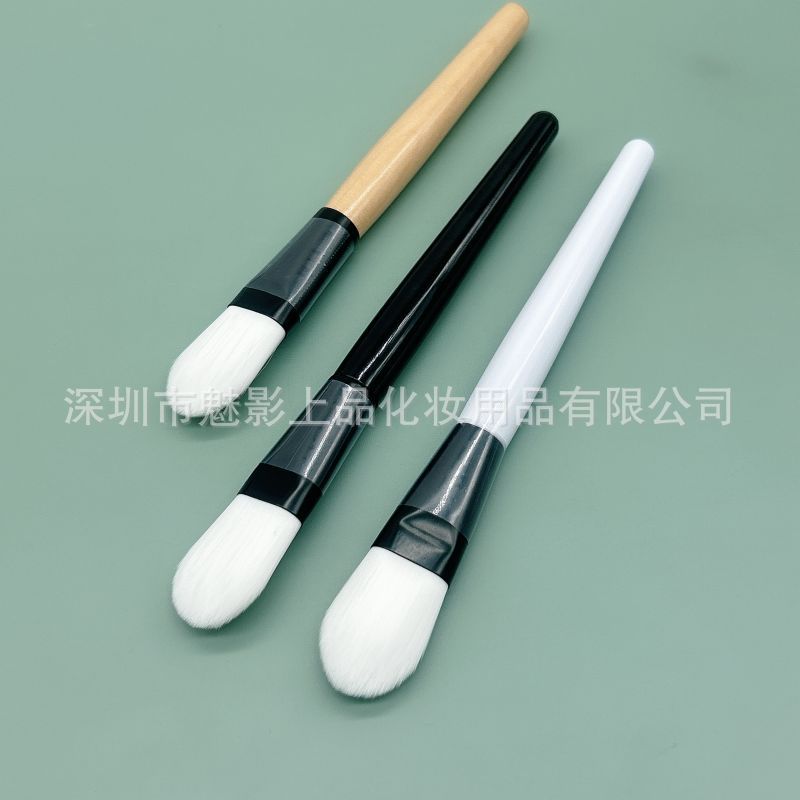 新品面膜刷涂面膜刷子舌形粉底液刷涂抹泥状睡眠面膜无痕敷泥膜刷图片