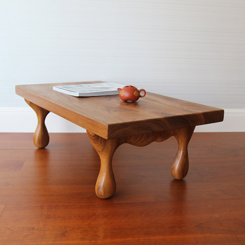 明院原创茶几手工雕刻