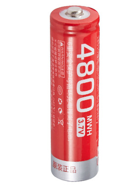 18650锂电池3.7V-4800mah收音机2200小音箱视频机强光手电电池