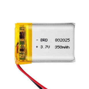 802025 350mAh3.7V游戏手柄 蓝牙音箱IEC62133认证聚合物锂电池