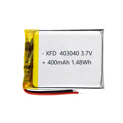403040聚合物锂电池400mAh早读机电子卡片电池行车记录仪电池