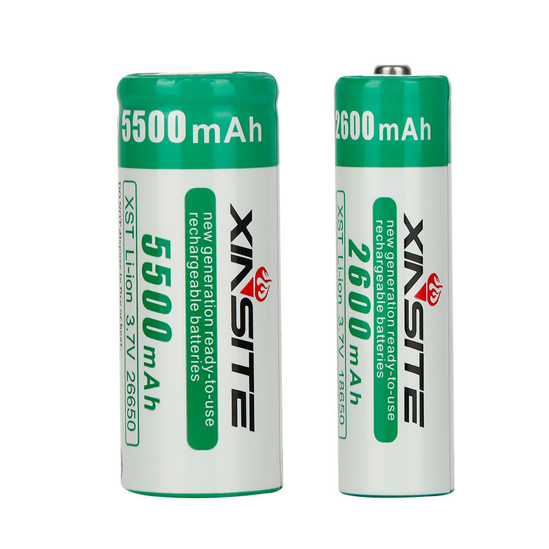 18650锂电池手电筒头灯专用充电电池2800mah带保护板