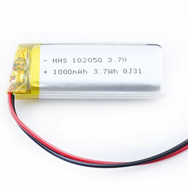 102050 3.7v 1000mAh美容仪电池聚合物锂电池防蚊灯电池包KC认证