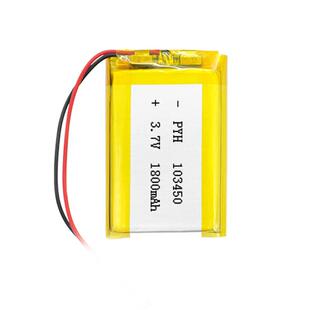 103450聚合物锂电池3.7V1800毫安电动玩具电瓶 补水仪空气净化 器