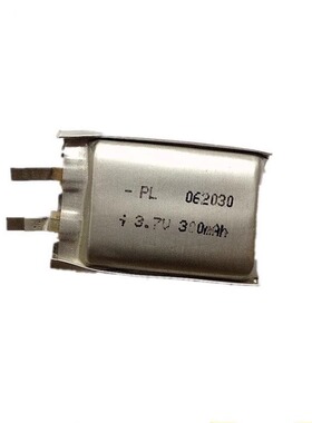 聚合物锂电池602030 300mah蓝牙耳机按摩仪早教机电池 602030带线