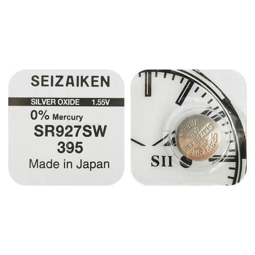 精工手表电池 395/SR927SW纽扣电池 石英表电子表计算器纽扣电池