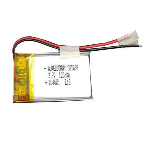 电池120mAh3.7v302030化妆镜计数器无线蓝键盘聚合物锂电池