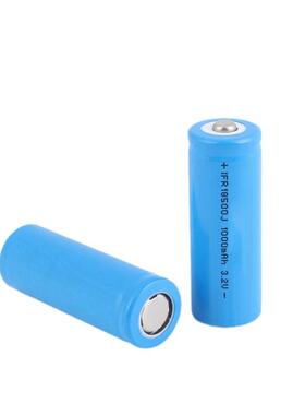 全新A品18500电芯厂家18490 3.2V磷酸铁锂电池 尖帽平帽1000mAh