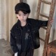 马甲中小童做旧复古背心外套坎肩 2025男童牛仔工装 暮晨家新款 春装