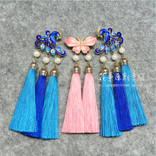 原创设计旗袍压襟景泰蓝