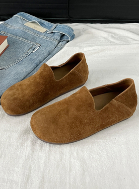 日本OFFCAT2025秋季新款复古厚底勃肯鞋女百搭休闲单鞋时尚舒适女