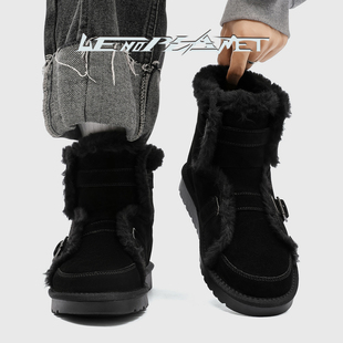 日本OFFCAT上野行星冬季户外雪地靴男女时尚舒适厚实加绒保暖休闲