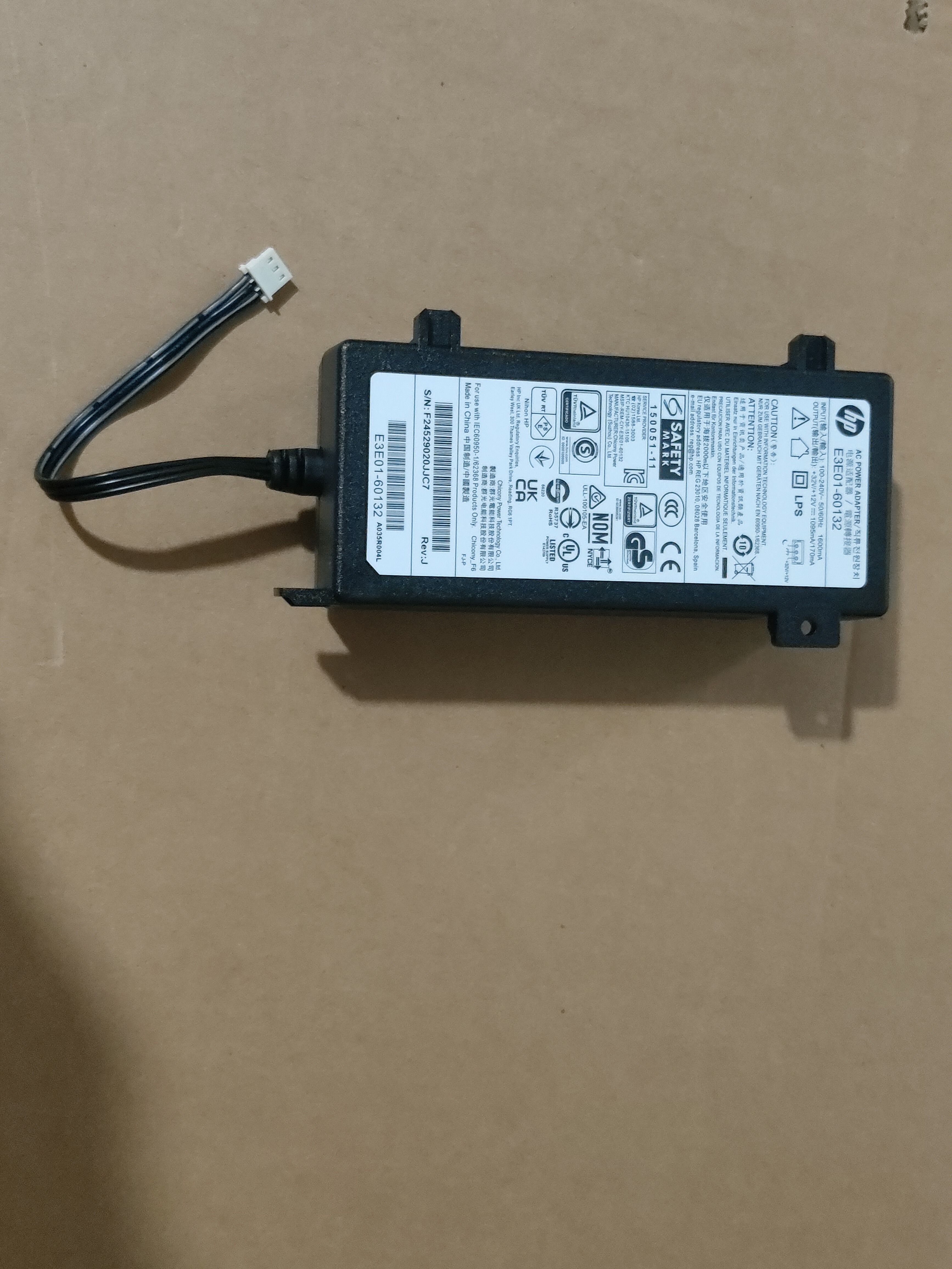 惠普绘图仪E3E01-60132 60079打印机电源OfficeJet Pro 8720 8710