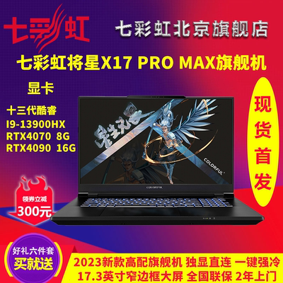 七彩虹将星X17PROMAX旗舰笔记本