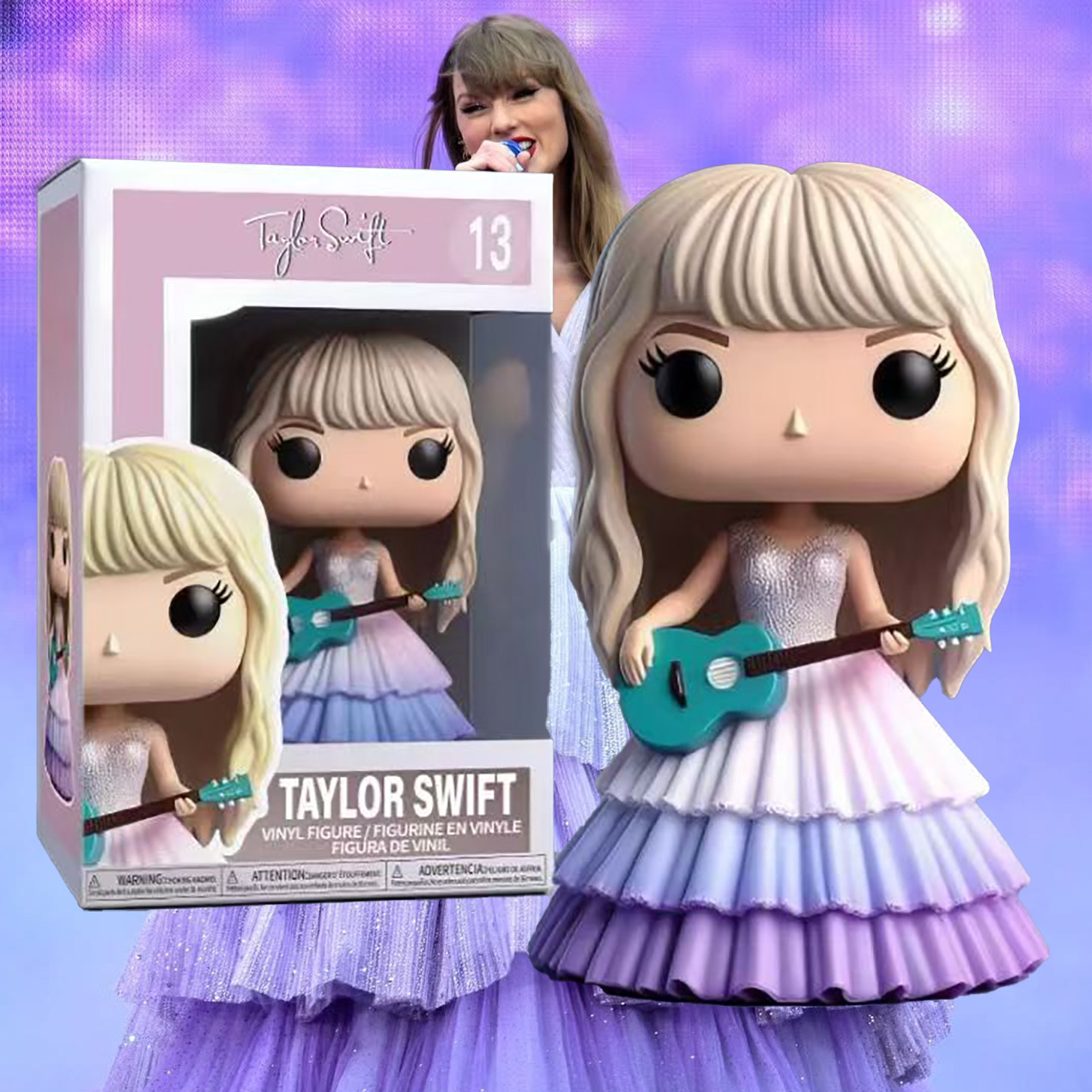 泰勒斯威夫特周边礼物 霉霉周边手办 taylor swift公仔摆件装饰品