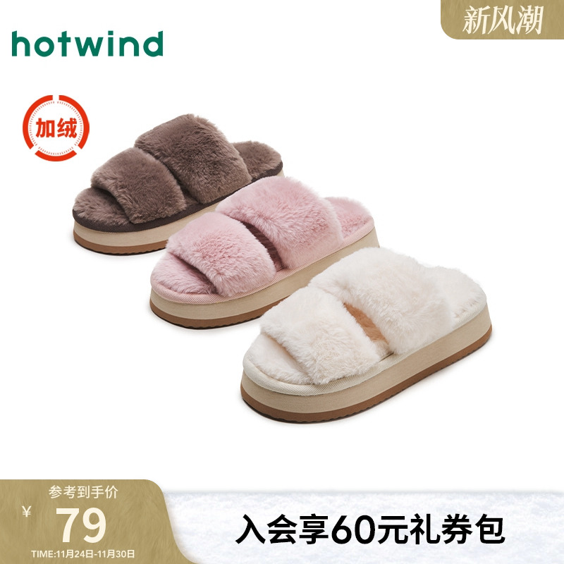 2024年冬季新款女士休闲家居拖