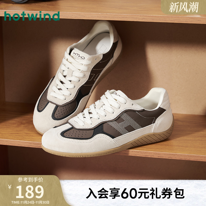 热风2025年秋季新款男时尚休闲鞋