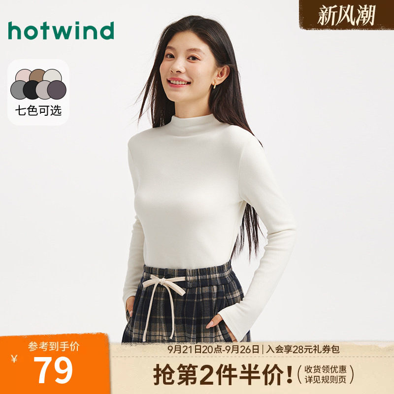 25年冬季新款女士绒感舒适长T图片