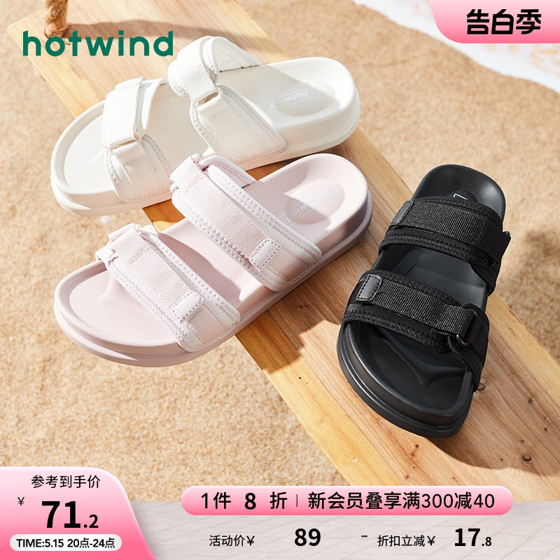 热风沙滩拖鞋Hotwind/热风