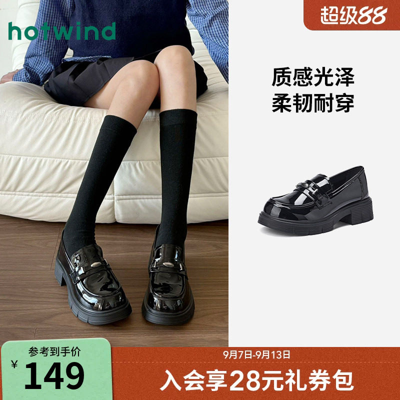 热风2026年夏季女士时尚休闲鞋图片