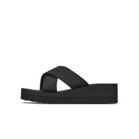 Hot air thick-soled flip-flops women's 2026 summer new retro height-increasing cool flip-flops leopard print casual women's shoes thumbnail 3