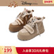 加绒增高棉鞋 女鞋 女2025年冬季 新款 迪士尼系列 热风厚底休闲鞋