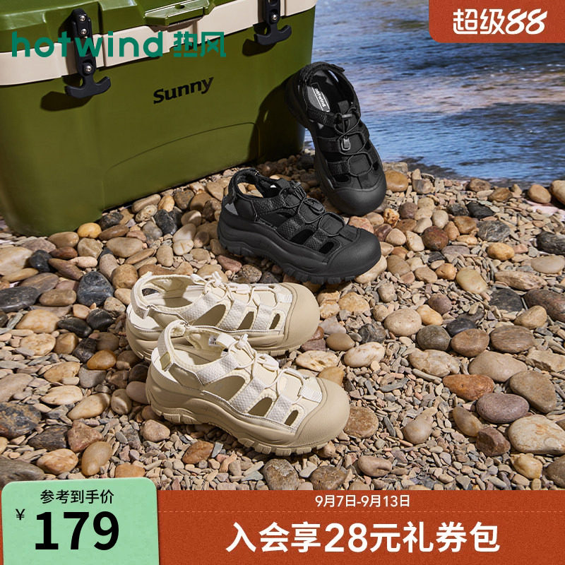 热风户外凉鞋女款2026年夏季新款图片