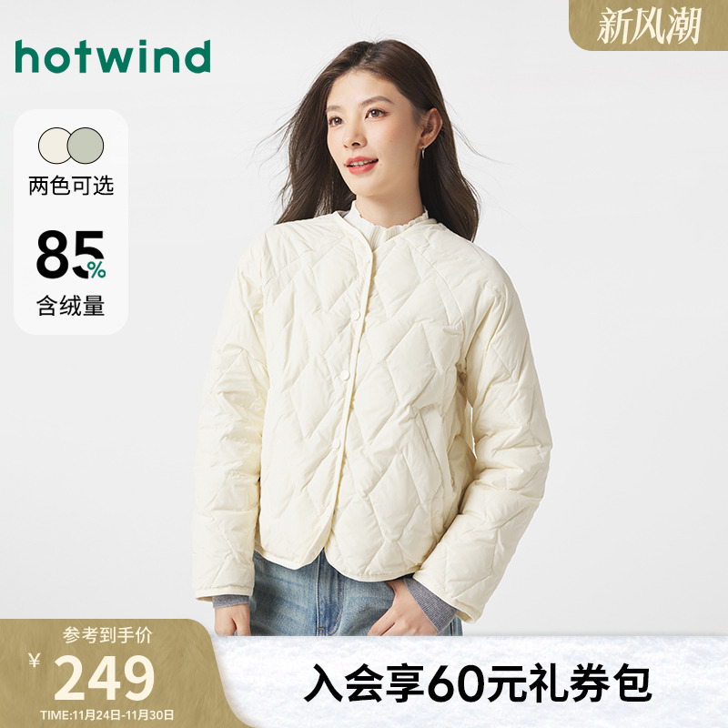 2024年冬季新款女士简洁羽绒服