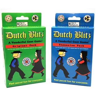 英文版 荷兰闪电战Dutch Blitz Card Game Basic 聚会桌游纸牌