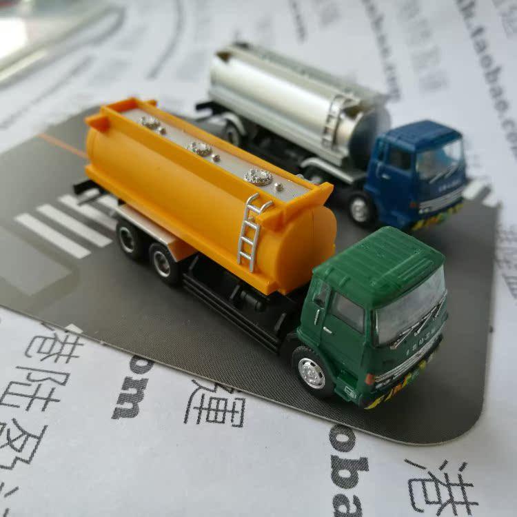 1/150比例卡车模型化学品油罐车