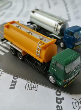 1/150 N 比例塑料日式卡车模型TOMYTEC化学品油罐车一套2台五十铃