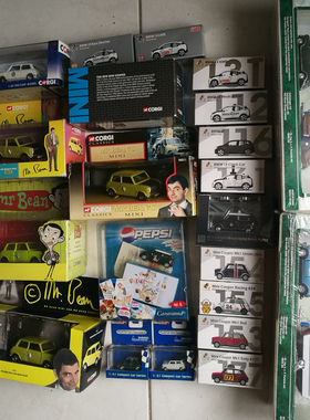 迷你谷巴汽车模型憨豆先生康威微影 Tiny Corgi Mini i3 Hongwell