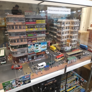 卡士工场景配件模型塑料比例1:76交通设施电话亭垃圾桶灯柱冷气机