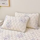 抑菌防螨信封式 防止枕芯发黄 枕皮 防汗 100%纯棉夹棉枕套防口水