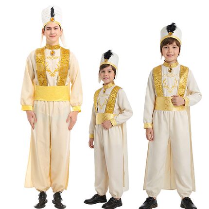 万圣节服装一千零一夜 阿拉丁与神灯王子衣服表演动漫舞台演出服