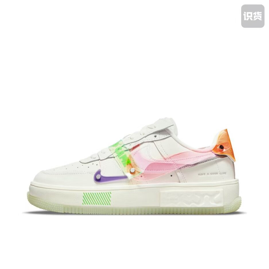 Nike Air Force 1DO2332-111 夜光防滑耐磨轻便低帮板鞋河南LL仓