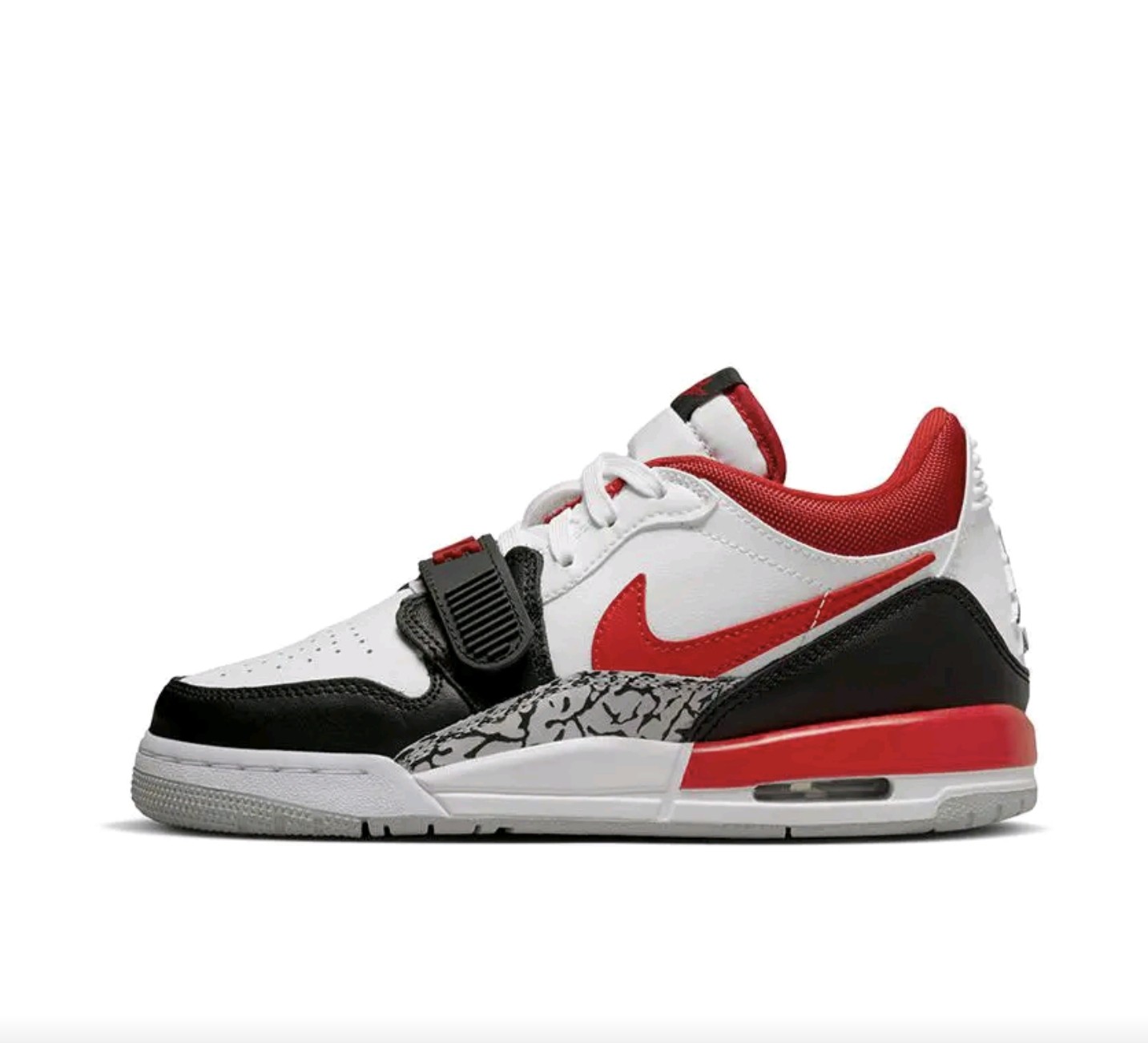 耐克Jordan 舒适运动低帮青少年篮球鞋黑白红CD9054-160安徽1仓,运动鞋new,板鞋,淘宝优惠券,粉丝福利购,淘宝优惠卷