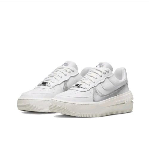 Nike Air Force 1 PLT.AF.ORM 女款 白银陕西ZS仓DJ9946-101