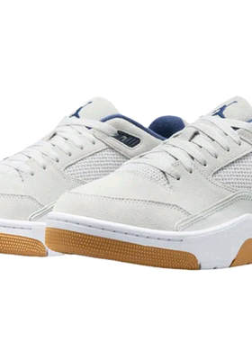 Jordan FLIGHT COURT  低帮 复古篮球鞋 男款 灰蓝色 丽水FF仓