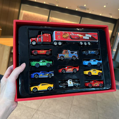 汽车总动员麦昆多只小车套装礼盒