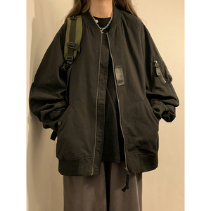 2023女模春季新款高品质棒球领夹克外套 绿色 JK040-P78图片