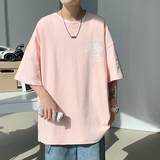 2023女模新款短袖T恤白色TX003-P25，男装T恤，电商B237