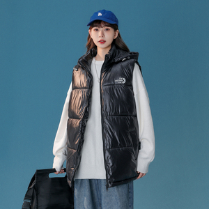 2024冬季中性风新款松软可拆卸棉马夹 黑色 MJ10-P55 控88图片