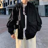2024年春季新款男士立体口袋工装夹克红色JK037-P40，男装夹克，电商B237
