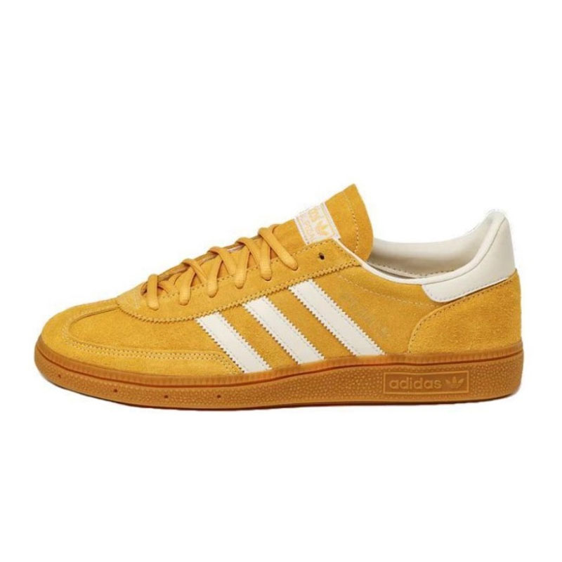 Adidas originals Handball 防滑耐磨 黄色低帮板鞋 男女款IF7088