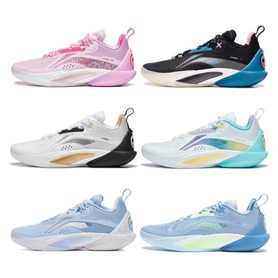 LiNing李宁 闪击10 反光支撑 减震透气低帮篮球鞋ABAT085-3-5-8-9