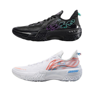 白焰 缓震防滑 低帮篮球鞋 LiNing李宁 ABFU019 䨻 男款 桀骜