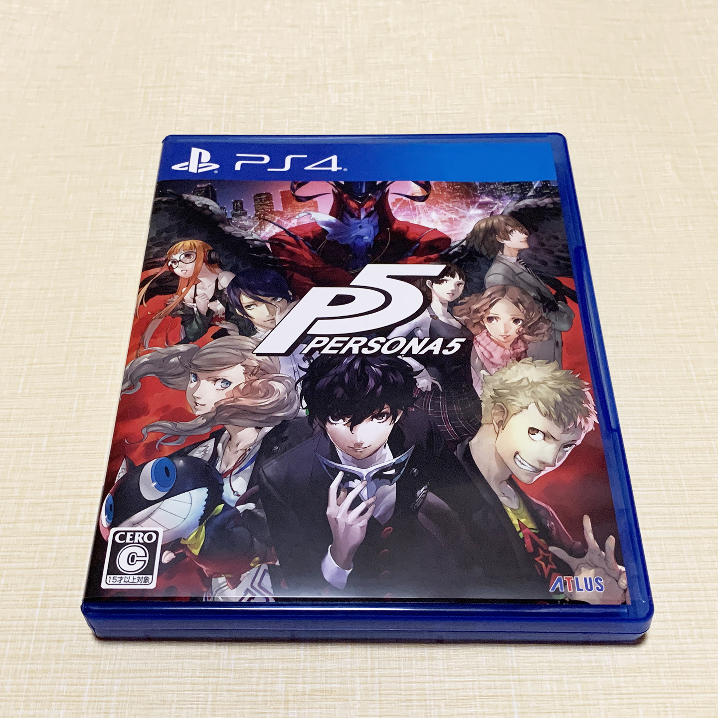 PS4 女神异闻录5 P5 初版 日版日文 无中文 二手99新