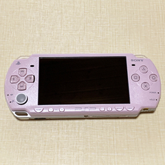 PSP2000 粉色日版 二手9新裸机 改装PSV摇杆 镜面屏全贴合