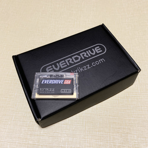 乌克兰原装EverDrive X5 GBA烧录卡 非国内抄板 99新 送16G内存卡